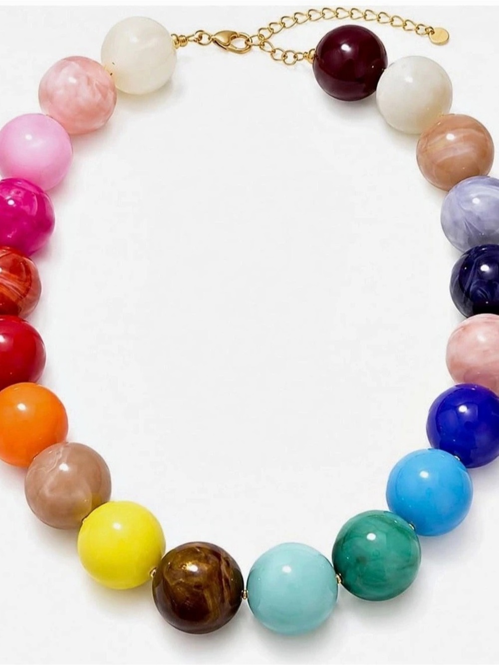 Multicolor Beaded Necklace Like New